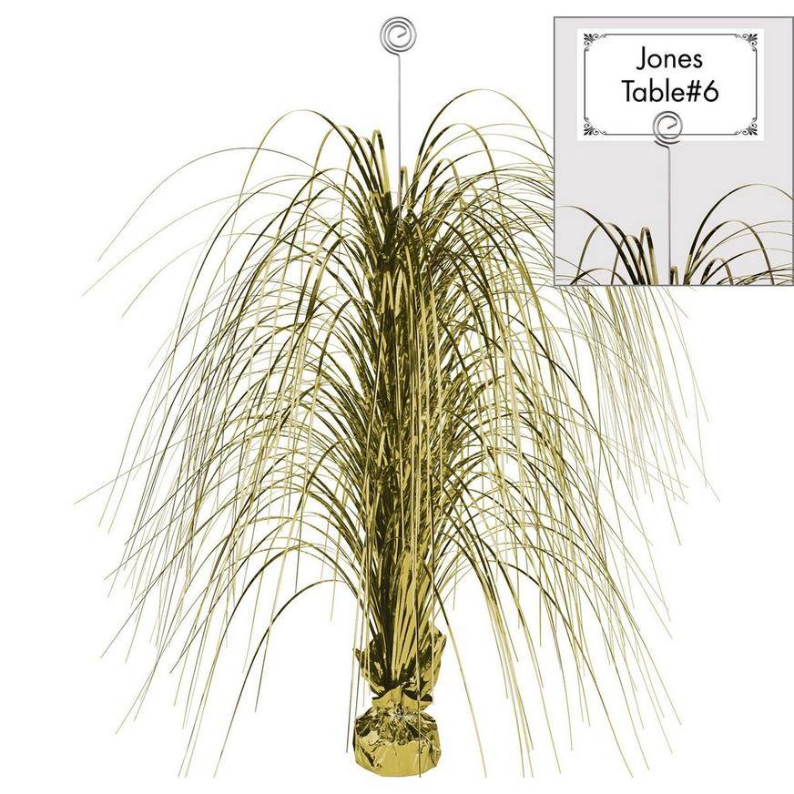 Party City Giant Spray Centerpiece (unisex/gold)