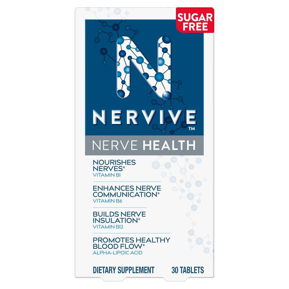 Nervive Nerve Health With Alpha Lipoic Acid Daily Tablets (30 ct)