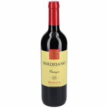 Vino tinto crianza Bardesano D.O.Ca. Rioja 75 cl.