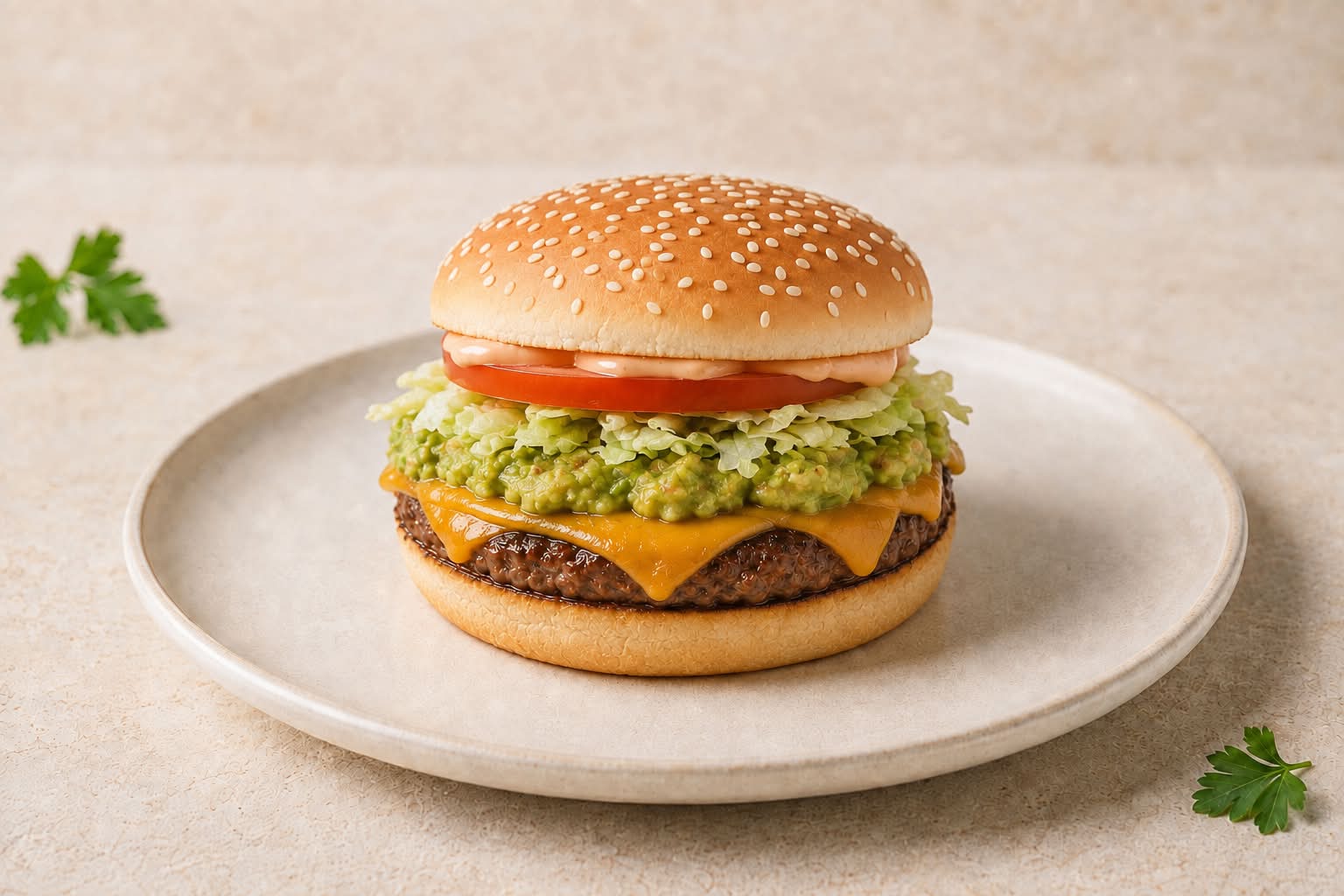 El Guaca Burger 🥑