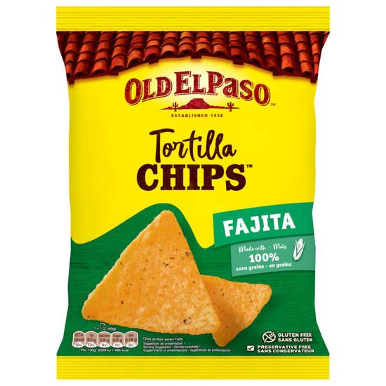 Chips Tortilla Chips goût Fajitas