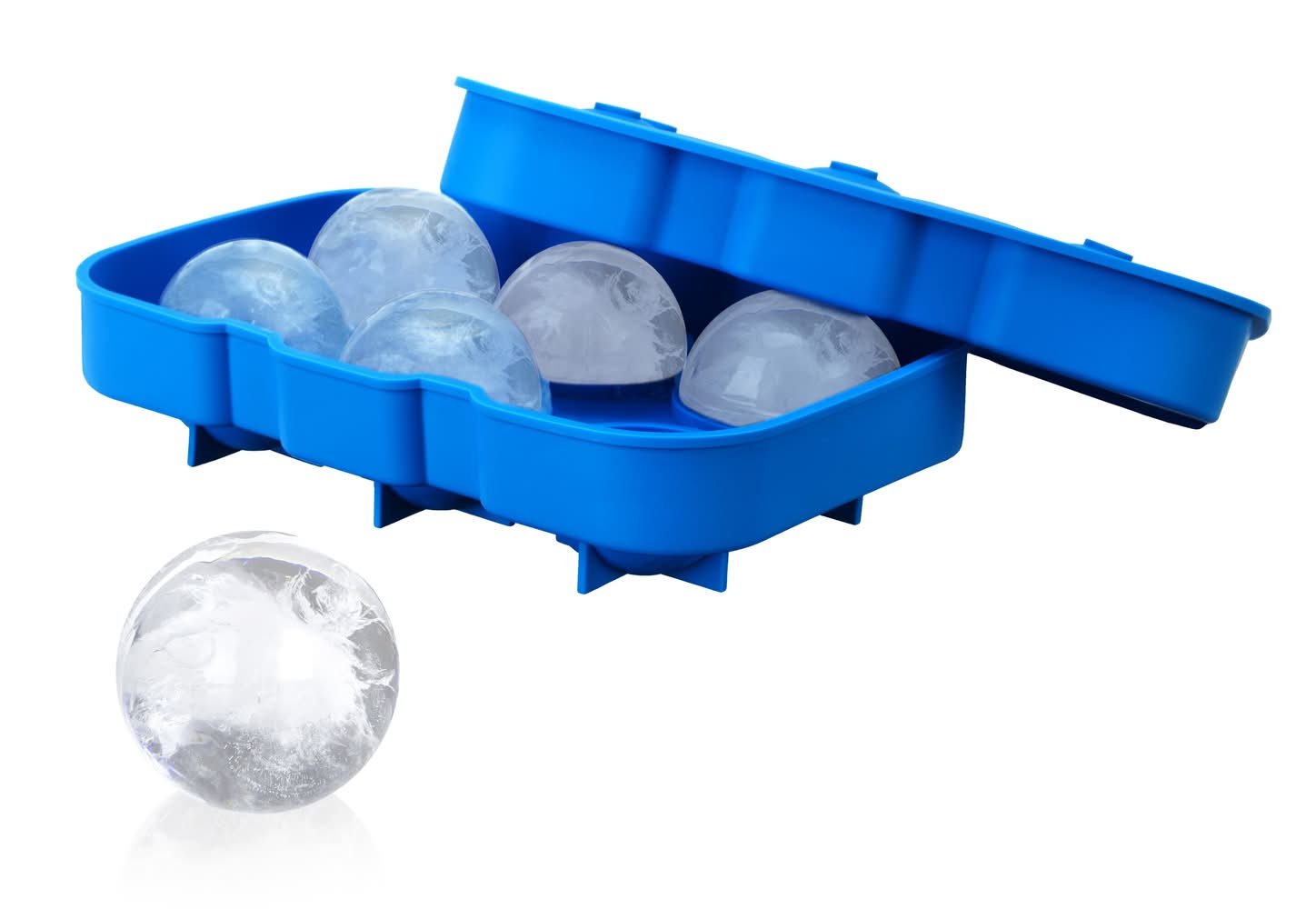 True Brands Sphere Ice Mold Tray Silicone