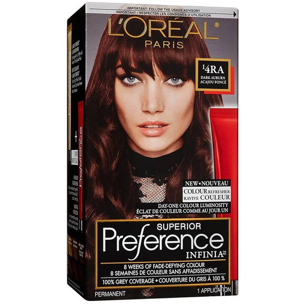 L'Oréal Infinia Hair Colour, Dark Auburn