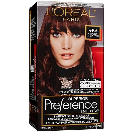 L'oréal Infinia Hair Colour, Dark Auburn (1 ea)