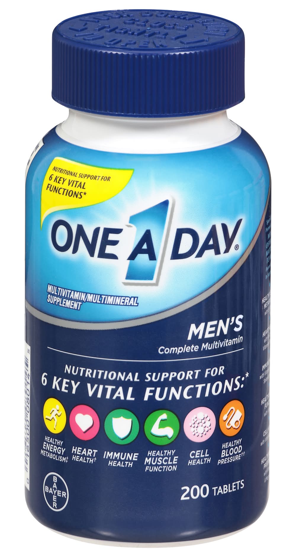 Bayer One a Day Men's Multivitamin Health Formula (10.8 oz, 250 ct)