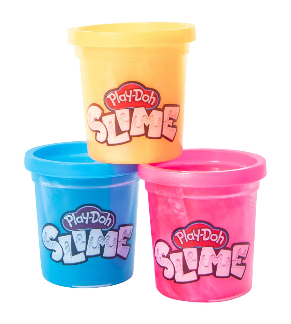 Play-Doh x Nickelodeon Slime Tub 3-Pack 9.6oz Orange