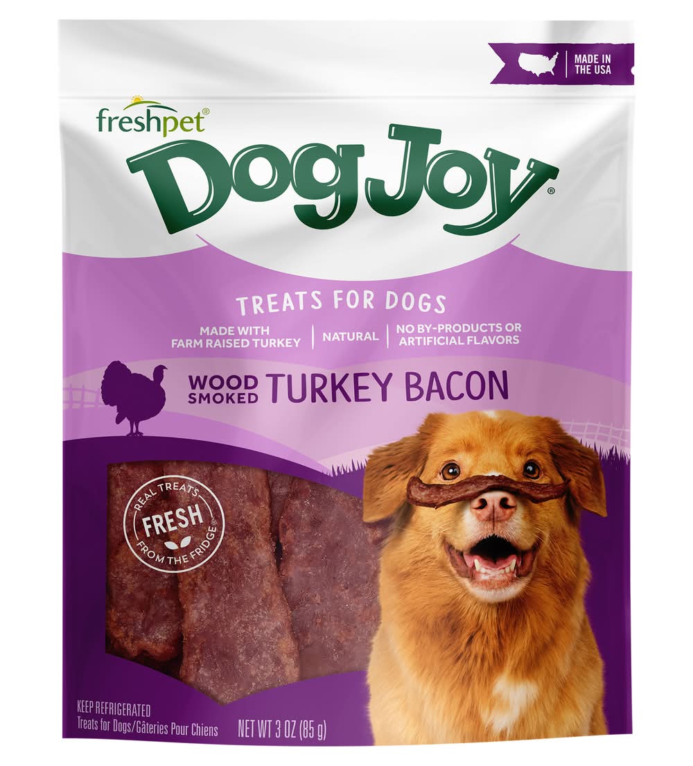 Freshpet Turkey Bacon Treats For Dogs (3 oz)