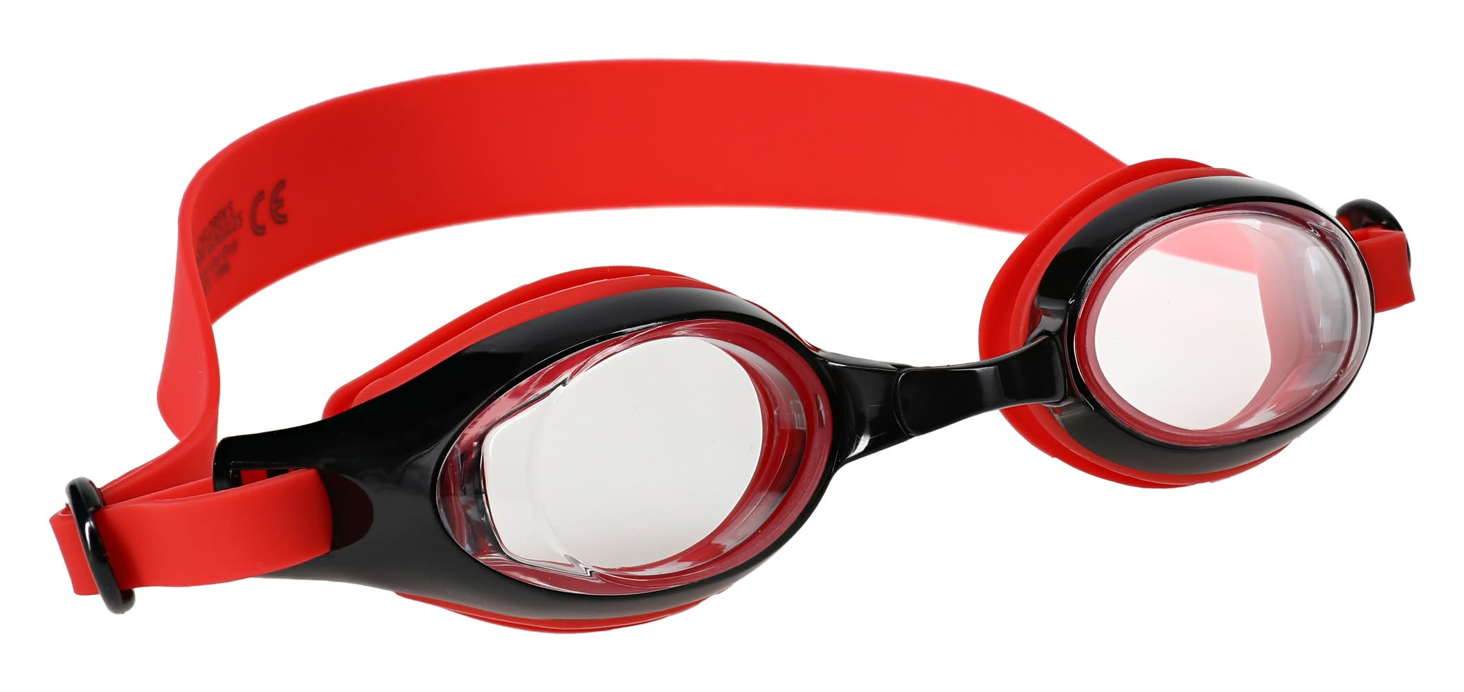 Aqua2ude™ Kid's Swim Goggles Black/Red