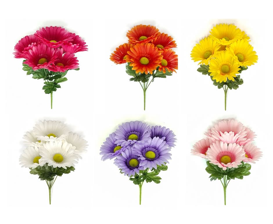 Floral Garden Gerber Daisy Bush, Assorted Colors, 1-ct.