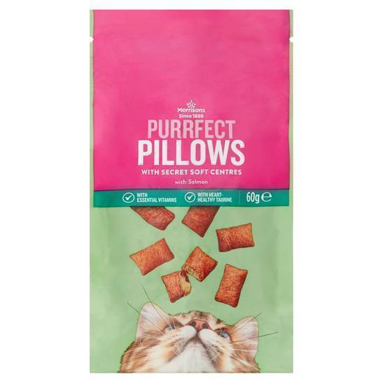 Morrisons Salmon Cat Snack Pillows 60g