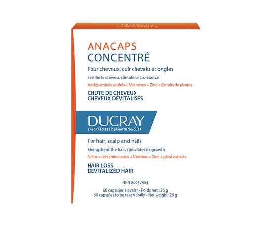 Ducray Anacaps Concentrate Food Supplement (60 units)