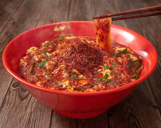【マグマのごとき激辛】ボルケーノ辛麺 Volcanic Spicy Noodles