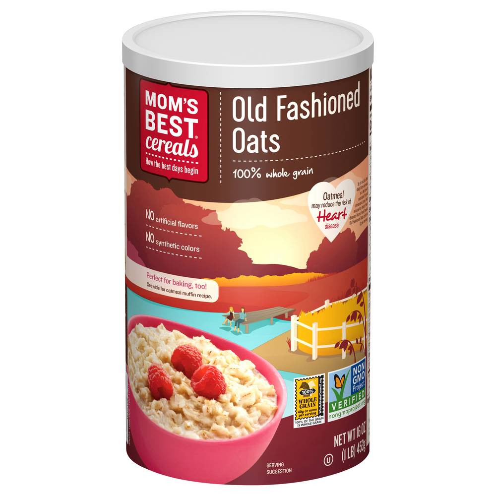 Mom's Best Whole Grain Old Fashioned Oats (1 lbs)