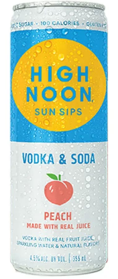High Noon Hard Seltzer Peach