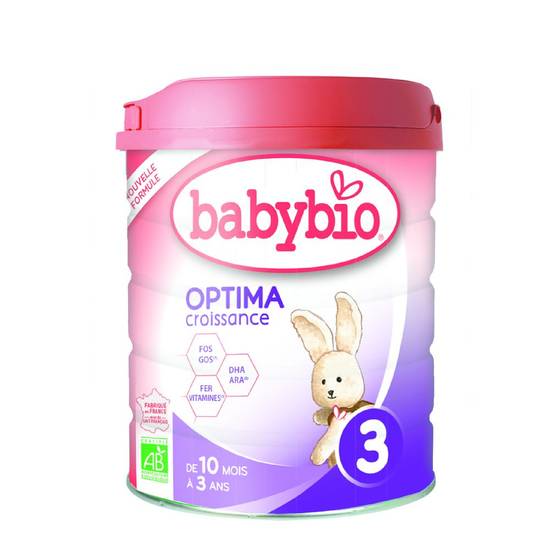 Babybio optima 3 croissance 800g 10/36m - BABYBIO - BIO