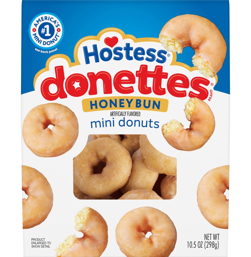 Hostess Donettes Donuts Mini (honey bun )