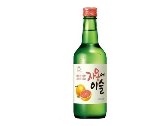 Jinro Chamisul Soju Vodka (375 ml) (grapefruit)