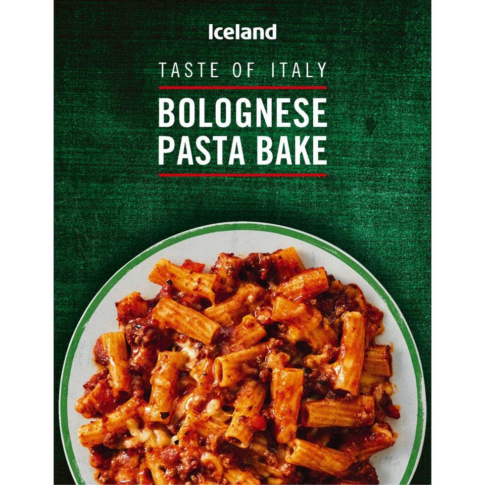 Iceland Bolognese Pasta Bake