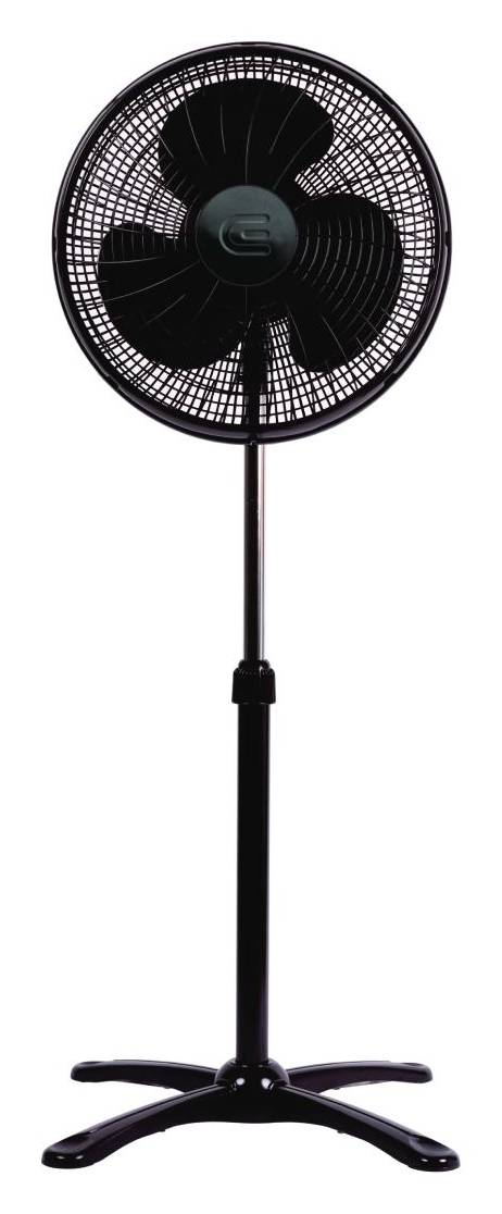 Commercial Electric · Ventilador de pedestal, 16", negro