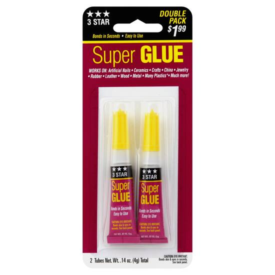 3 Star Super Glue (2 ct)