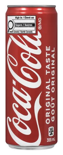 Coca-Cola  Soda Goût Original 355 Ml (Canette) / Coca-Cola Soda Original Taste 355 ml (can)