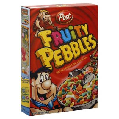 Pebbles Fruity Cereal Wholesome Sweetened Rice - 11 Oz