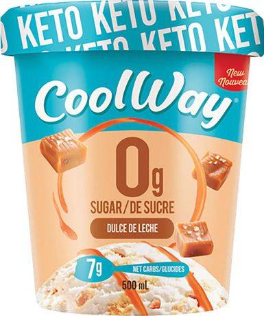 Cool Way Dulce De Leche Keto Ice Cream (500 ml)