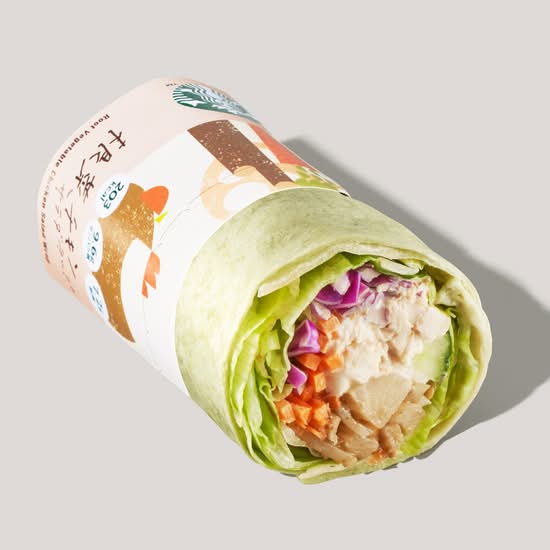 根菜チキン サラダラップ