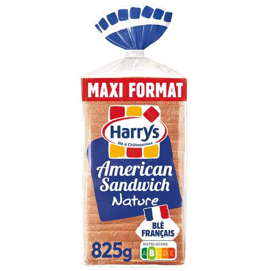 Harrys - Pain de mie american sandwich nature maxi (21 pièces)