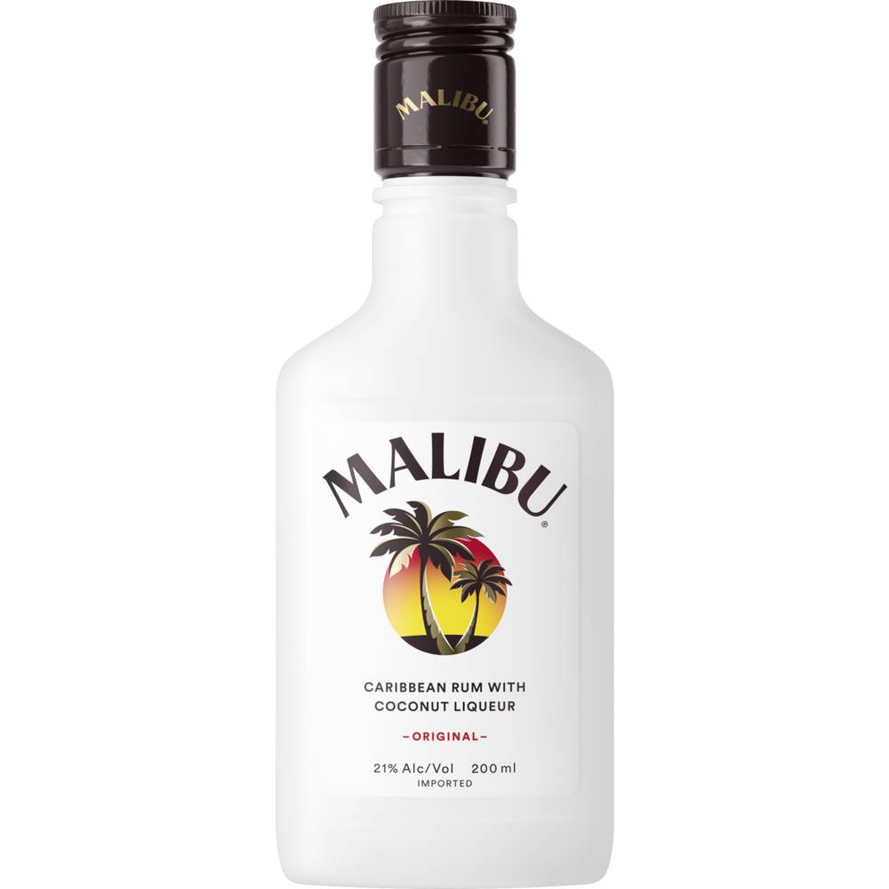 Malibu Original Caribbean Rum (200ml bottle)