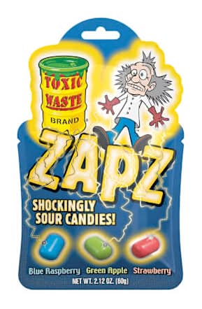 Toxic Waste® Zapz Sour Candies 2.1oz