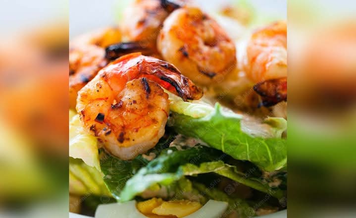9.Jumbo Shrimp w.Mixed Vegetables-杂莱大虾| Postmates