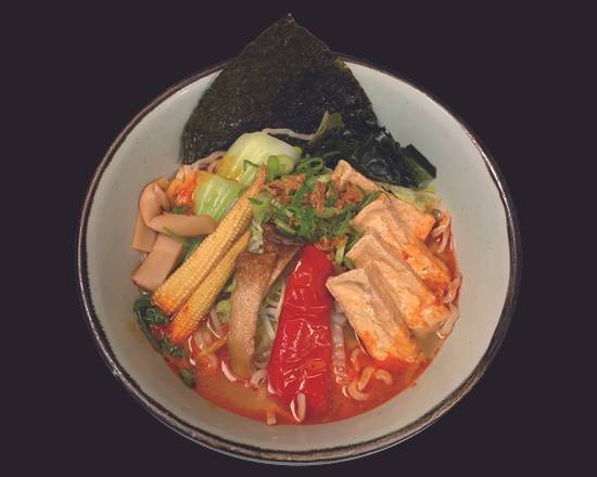 Spicy Vegan Tofu Miso Ramen
