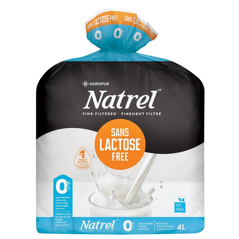 Natrel Lactose Free Fat Free Skim Milk Delivery Near Me Order Online