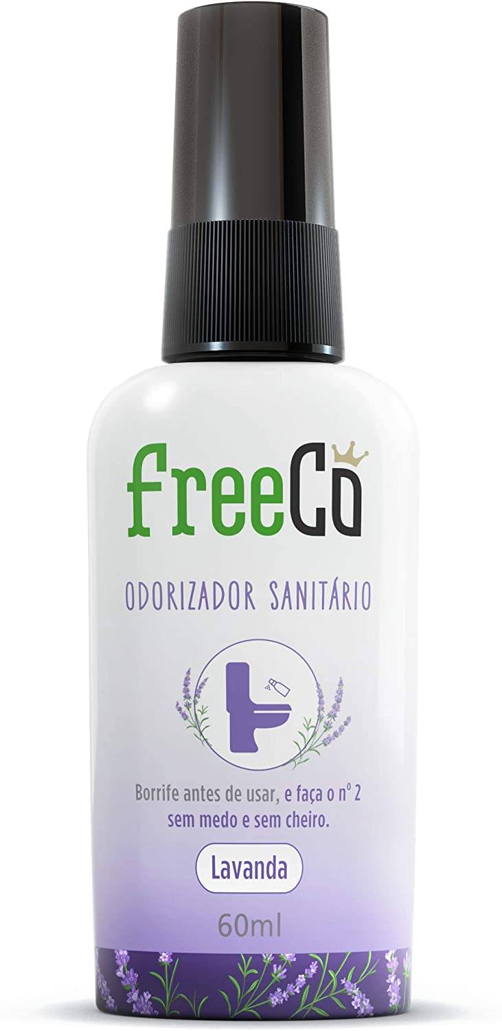 Freeco bloqueador de odores sanitários em spray lavanda (60ml)