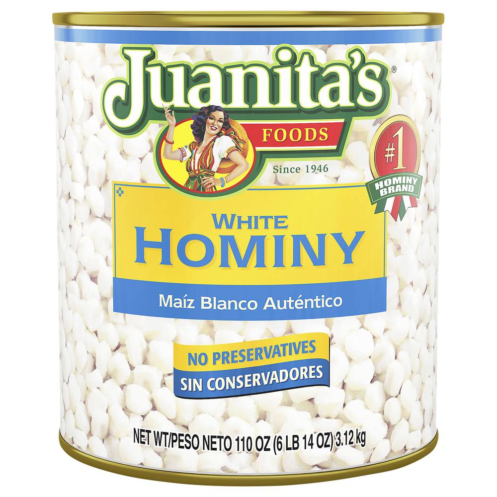 Juanita's Foods White Hominy (104.9 oz)