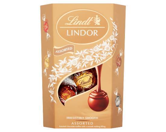 Lindt Lindor Assorted Chocolate Truffles Box 200g