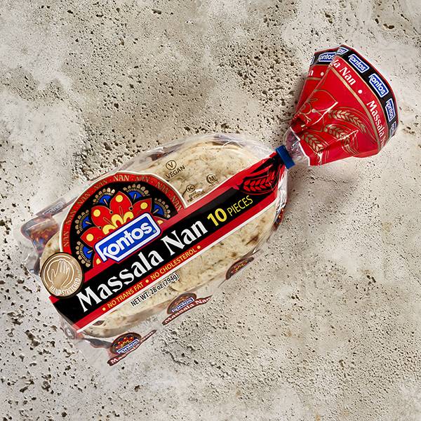 Kontos - Massala Nan Flatbread - 28oz - 12/10ct (10 Units)