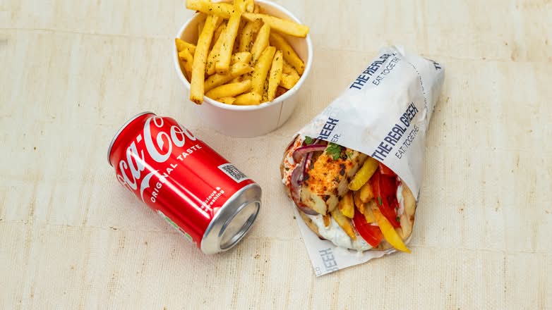 Souvlaki Wrap Meal Deal