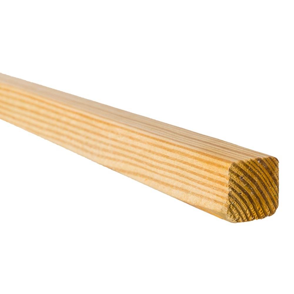 Severe Weather 2-in x 42-in Pressure Treated Brown Wood Square Deck Baluster | P42SE1T15EL