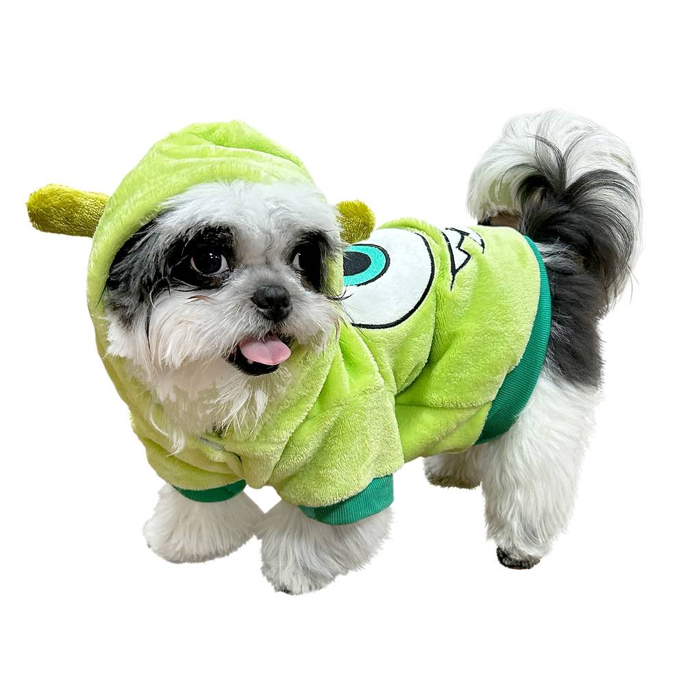 Disney Monsters, Inc. Mike Pet Hoodie (Color: Green, Size: Large)