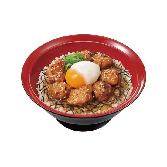 おんたま炭火やきとり丼 Char Grilled Chicken Rice Bowl w/ Soft-Boiled Egg