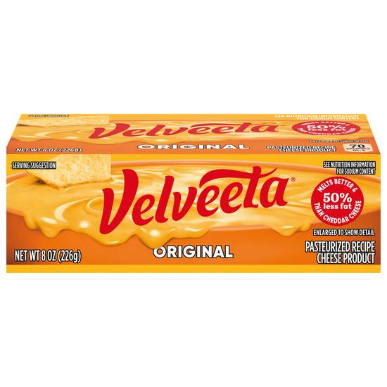 Velveeta Original Pasteurized Recipe Cheese Product
