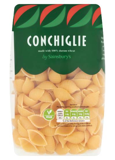 Sainsbury's Conchiglie Shells Pasta (500g)