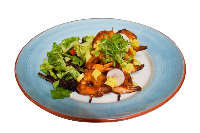 Shrimp brochette / Shrimp brochette