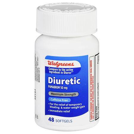 Walgreens Diuretic Softgels Maximum Strength