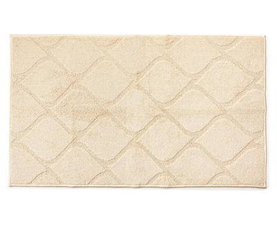 Broyhill Cream Quatrefoil Accent Rug