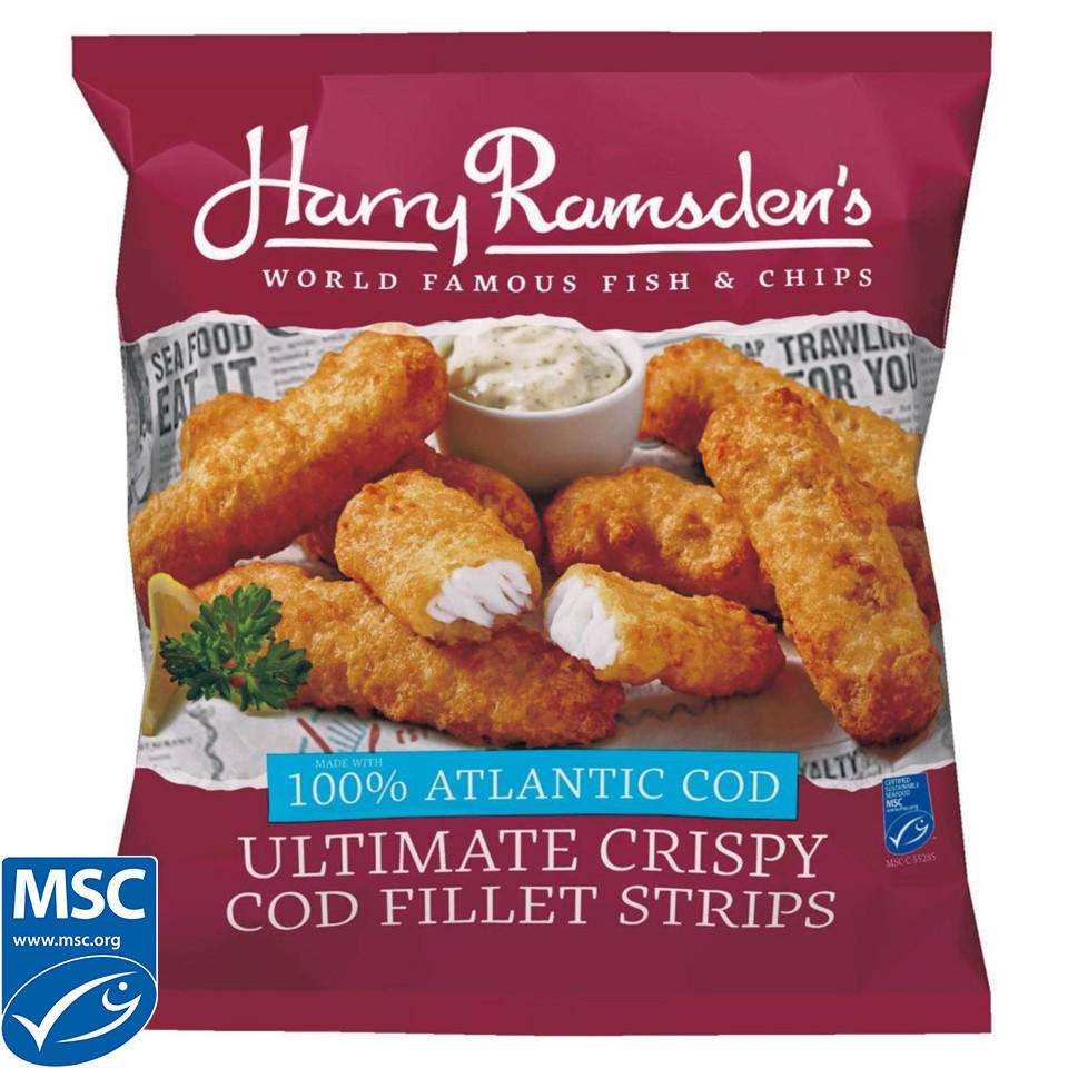 Harry Ramsden’s Ultimate Crispy Cod Fillet Strips