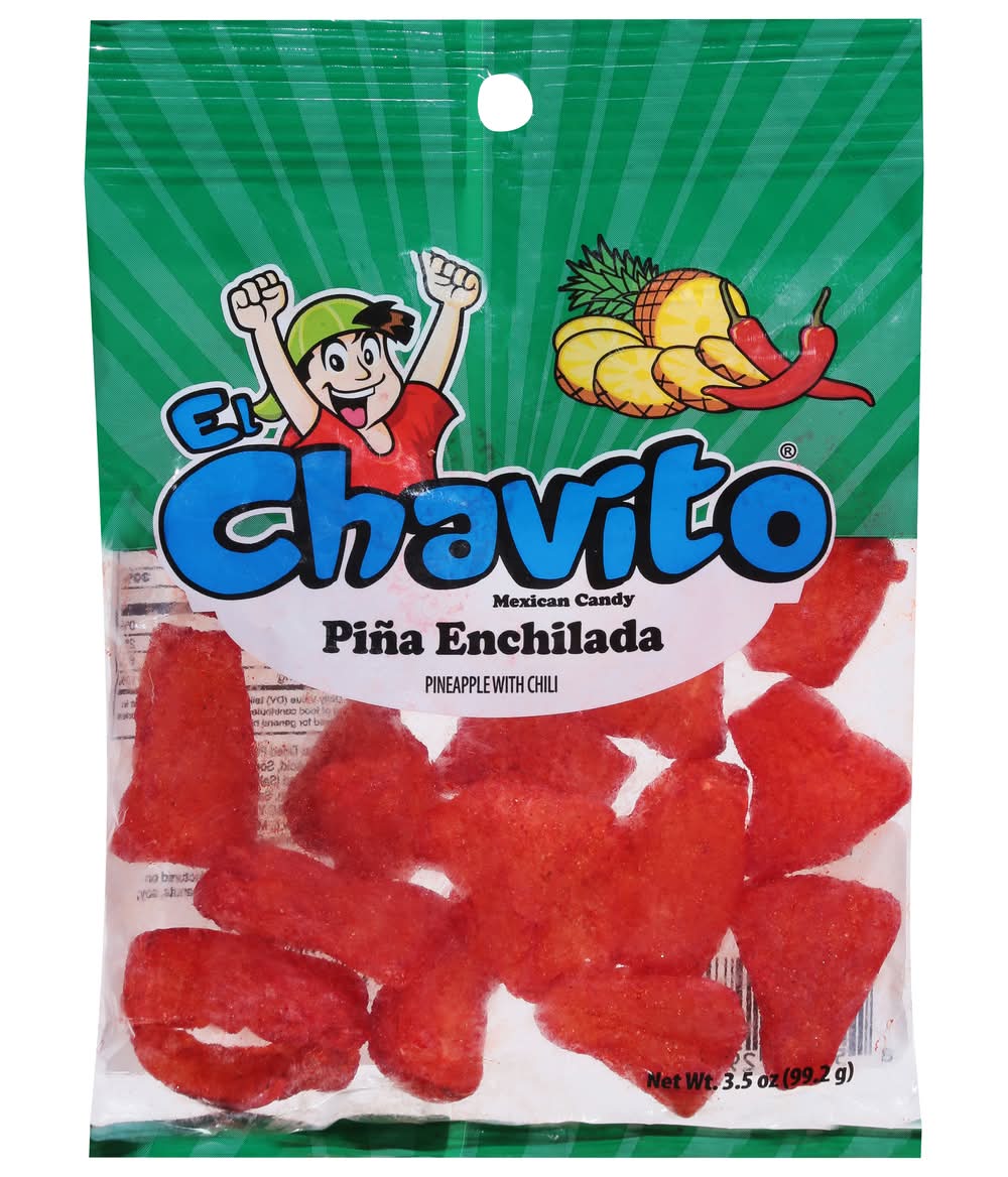 El Chavito Piña Enchilada Mexican Candy, Pineapple (3.5 oz)