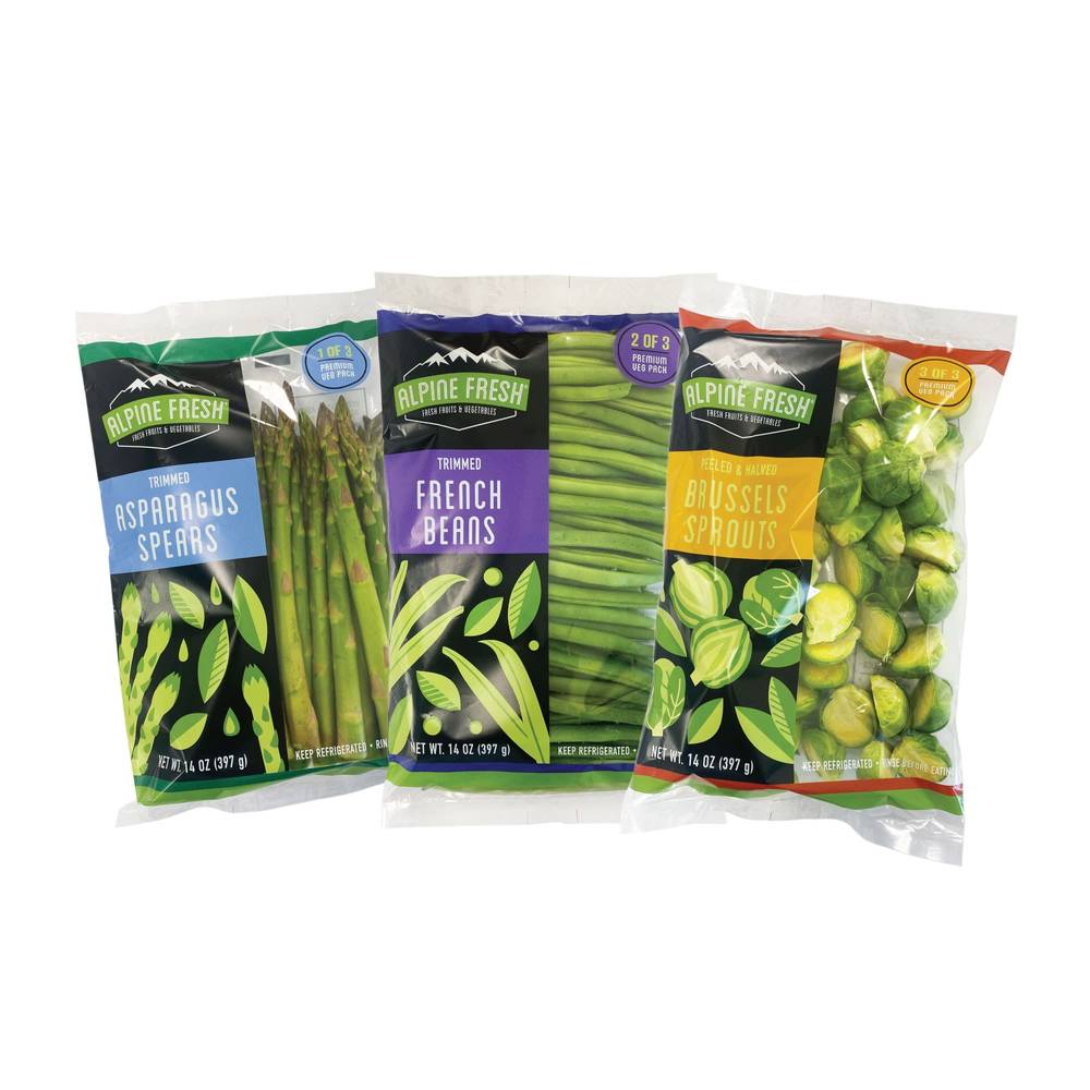 Vegetable Tri-Pack, 14 oz, 3-count